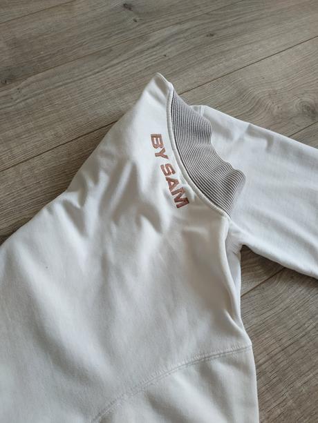 Panska biela mikina na zips sam, vel. m, s.a.m.,m