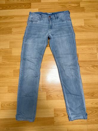 Zateplene dievcenske skinny rifle h&m 170, h&m,170