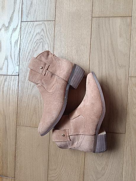 Semišové členkové čižmy, jennifer&jennifer,37