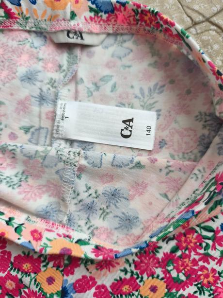 Dievčenské 3/4 legíny, c&a,140