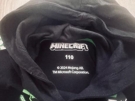 Tričko s kapucňou minecraft 110, 110