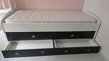 Postel s dvoma matracmi 90cm 200cm, šírka (cm): 95,dĺžka (cm): 210