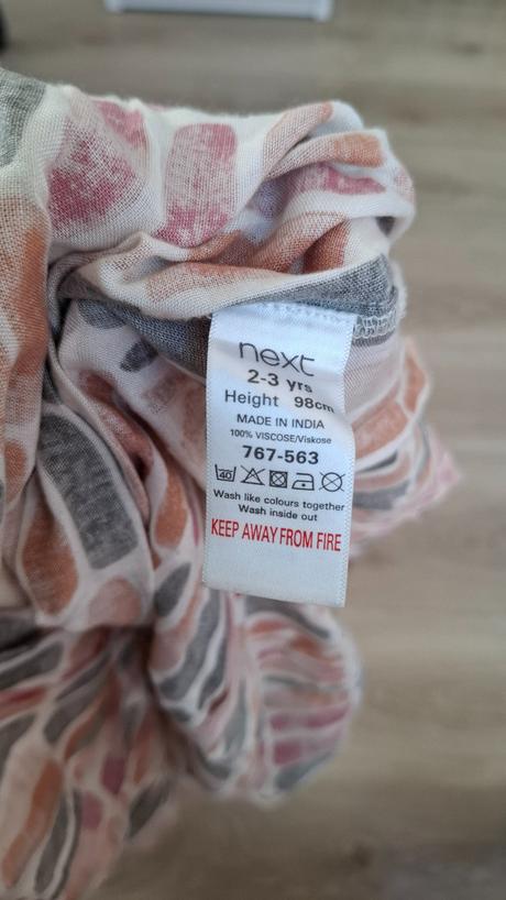 Letné  dievčenské šaty, next,98
