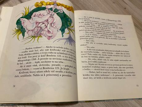 Stará retro rozprávka princezná kvapôčka,