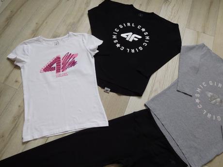 4f  tričká bavlnené+legíny,  158v, alebo s,, 158–170