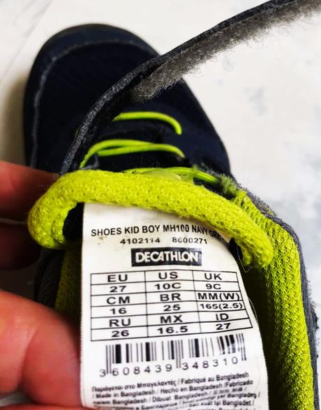 Ľahúčke botasky quechua, decathlon,27