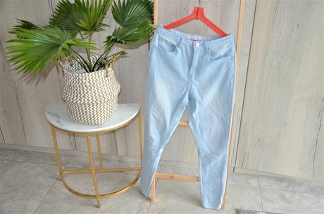 Klasické bledomodré skinny-38, 38