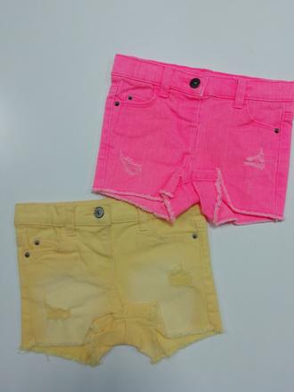 Neónové kraťasy kiabi, 98