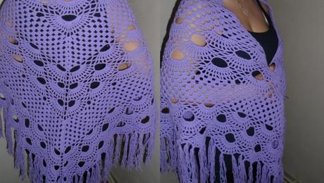 Háčkovaná šatka 06, 