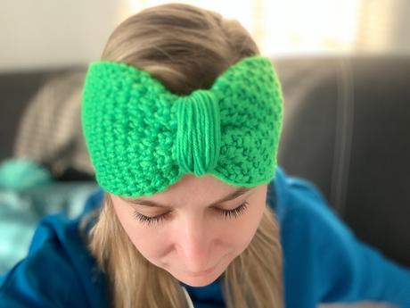 Neonovozelená čelenka k odberu, 