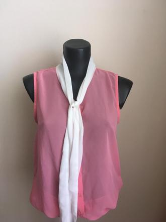 Ružová letná bluzka, amisu,m