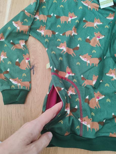 Soova mikina 110/116 líška, 116