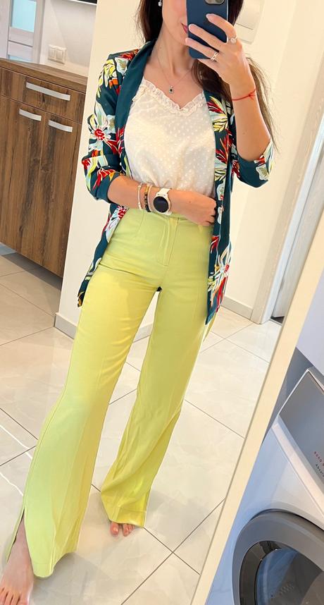 Letné široké nohavice, bershka,xs