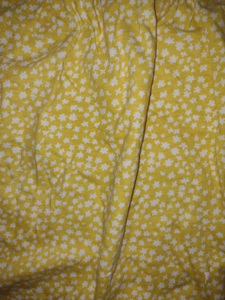 Žlté šaty super stav, h&m,110