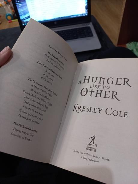 Kniha kresley cole hunger like no other, 