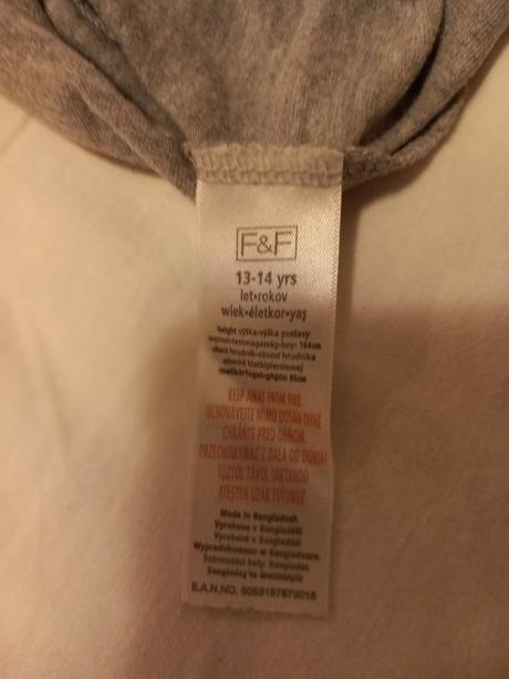 Chlapčenské tielko f&f 13-14y, f&f,146