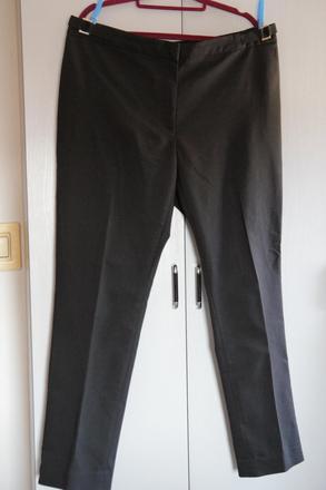 Čierne elegantné nohavice 46, 46