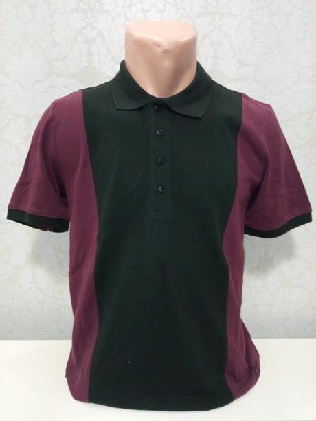 Chlapčenské bordovo-čierne polo tričko 16 r., original marines,176