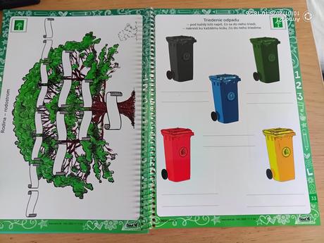 Creo pracovné listy "školáčik" (stierateľná), 