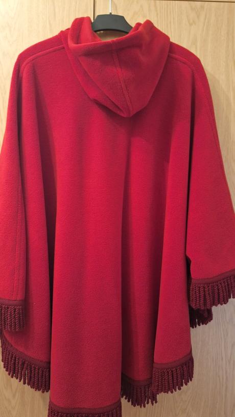 Červené bolero kabát, l