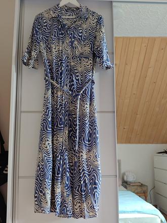 Zara krásne vzdušné letné maxi šaty l, zara,l