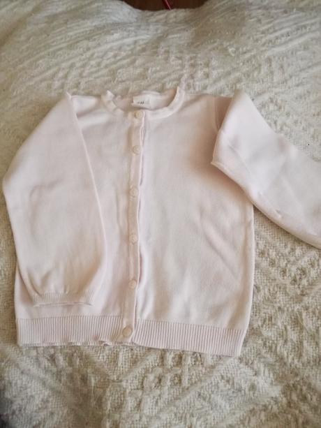 Svetlulinko ružový svetrík, h&m,86