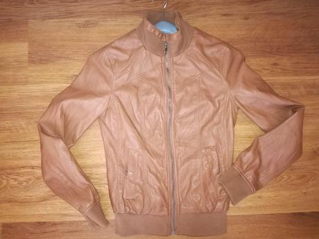 Hneda kozenkova bunda, terranova,xs