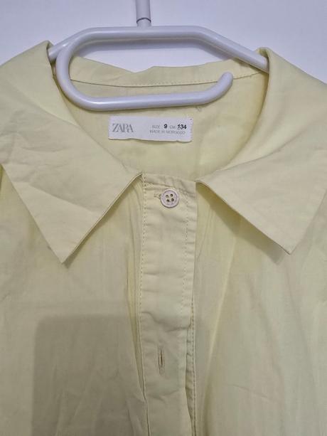 Košeľa zara s balónovými rukávmi, zara,134