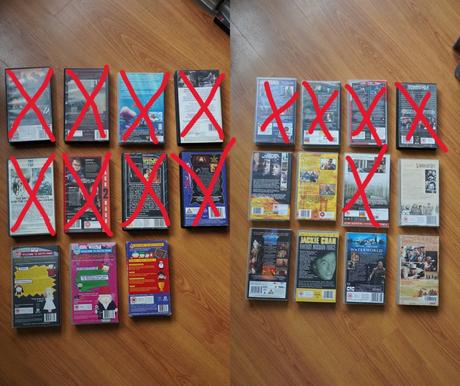 Rôzne filmy vhs, 