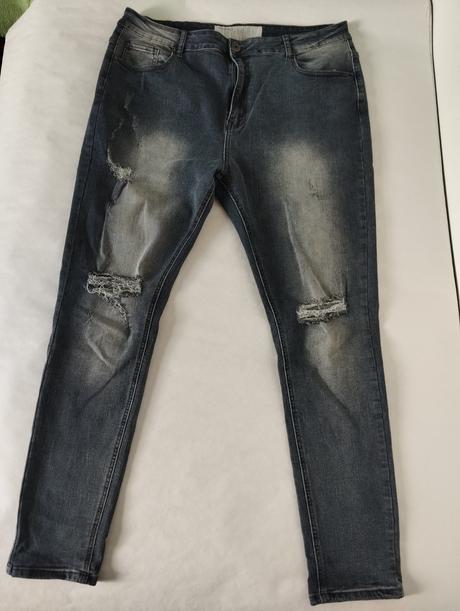 Pánske tmavomodré rifle, xl