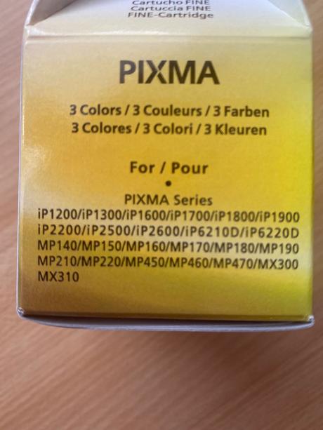 Náplň color cl-41 canon pixma, canon