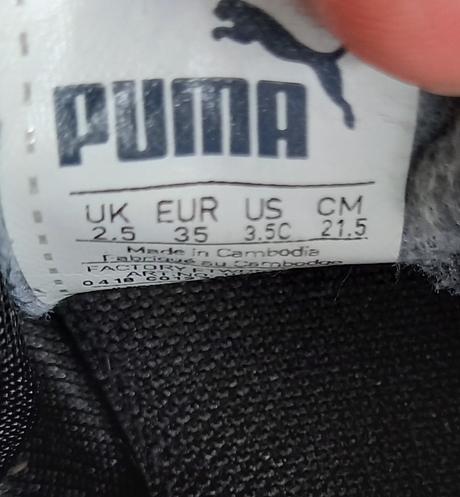 Puma halovky, puma,34