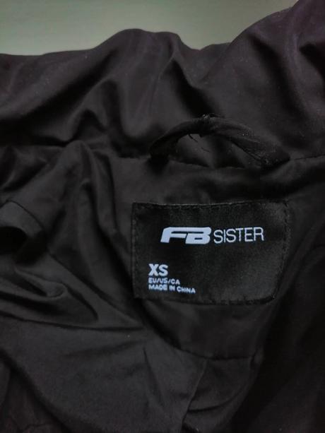 Bundička dievčenska zimna presivana čierna vel. xs, xs