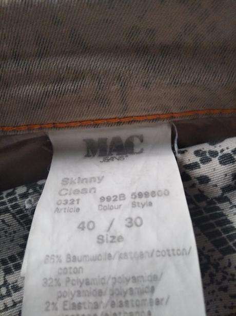 Dámske béžové nohavice mac, mac,40