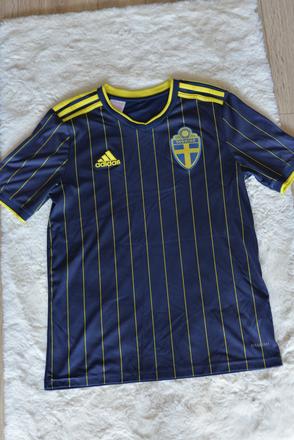 Futbalový dres švédsko, adidas,158