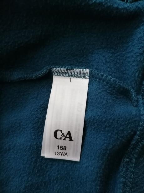 1x oblečená mikina c&a, c&a,158