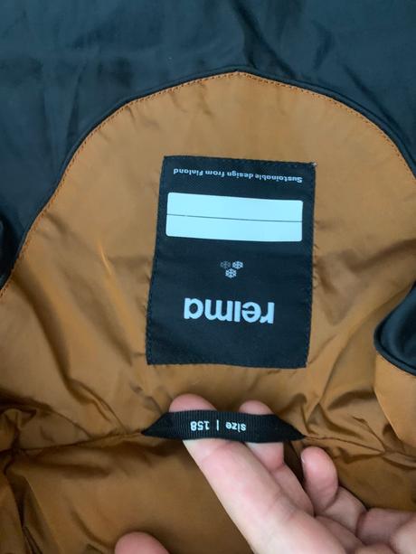 Reima lunta zimná dlhá bunda, parka 158/164, reima,158