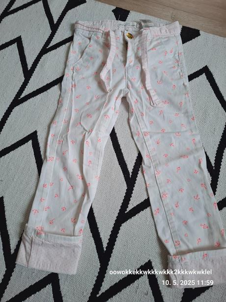 Letné nohavice, h&m,116