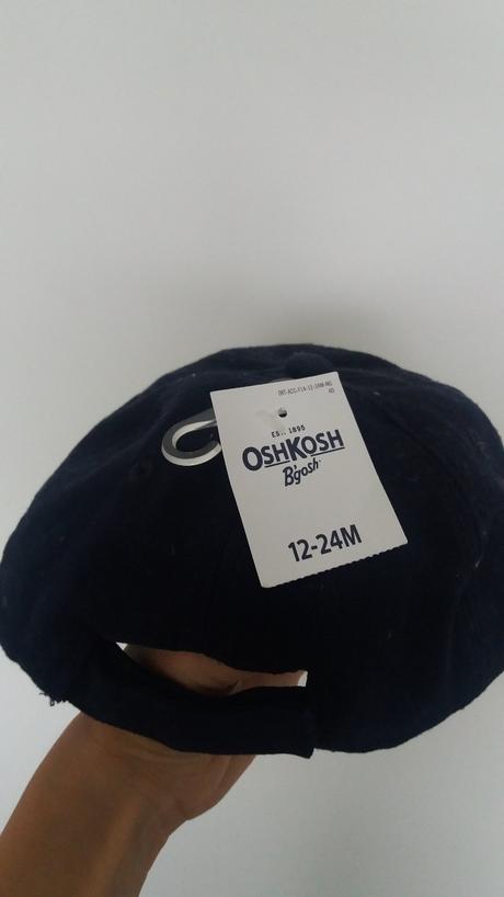 Nepoužitá šiltovka s visačkou na 12-24mes., oshkosh,86 / 92