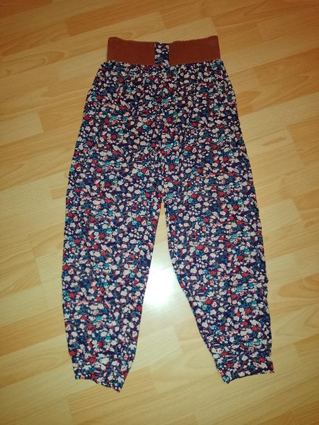 Ľahučké kveotve nohavice, s