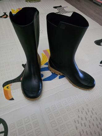 Čierne gumáky, decathlon,36