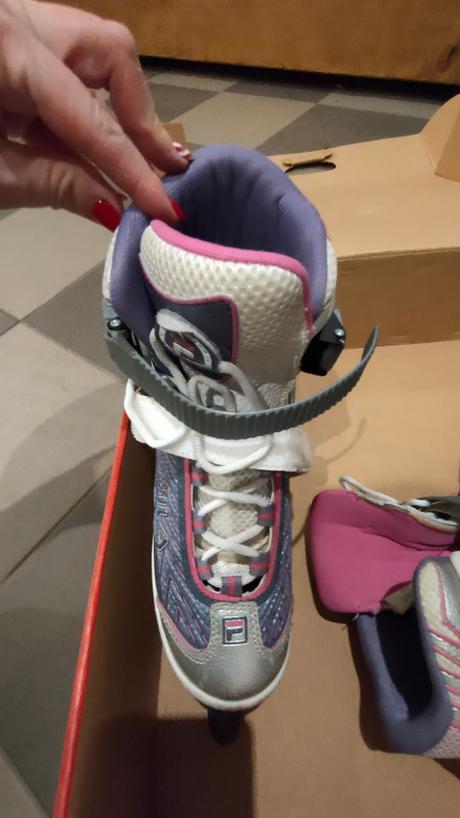 Inline kolieskové korčule, fila,32