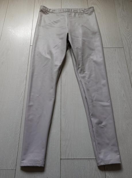 Legíny koženkového vzhľadu h&m, h&m,m