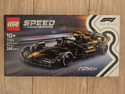 Lego speed champions 77252 apxgp team race car,