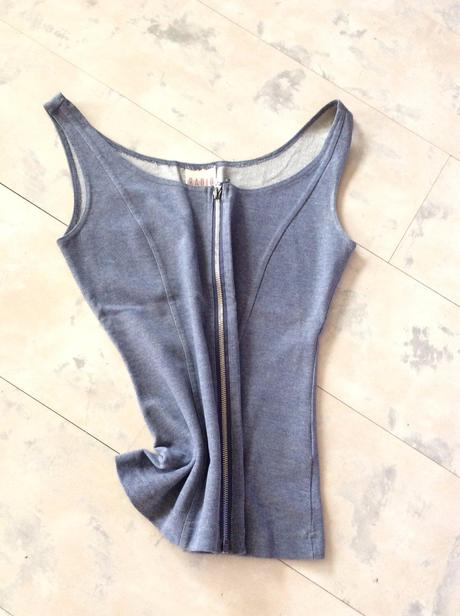 Tričko / tielko na zips, m