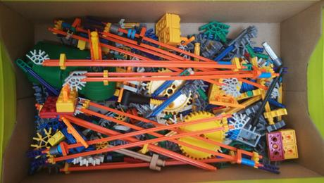 K'nex octopus whirl, kolotoc stavebnica, 