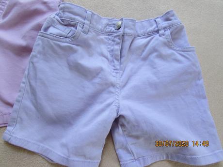 2x kraťasy+ tričko, f&f,128