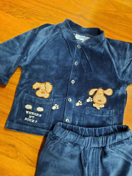 Zamatová súpravička krásna, baby,80