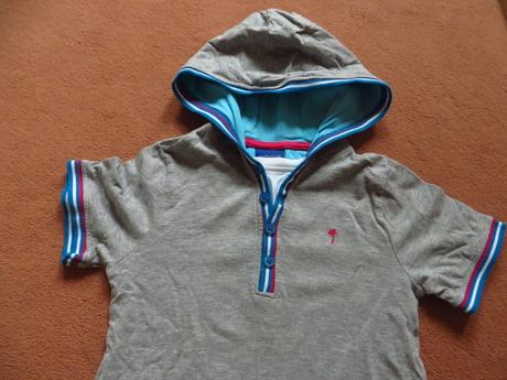 Frajerské tričko s kapucňou - veľ. 116/122, cherokee,116