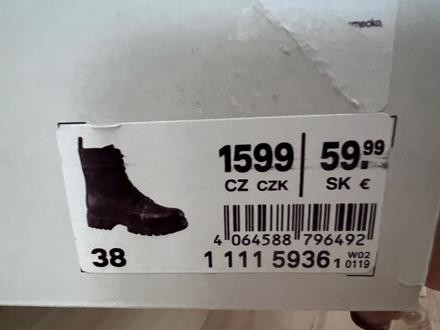 Šnúrovacie topánky zn.esprit veľ.38, esprit,38